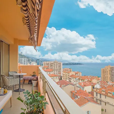 Luxueux 3 Pieces - Frontiere Monaco - Vue Mer アパート ボーソレイユ