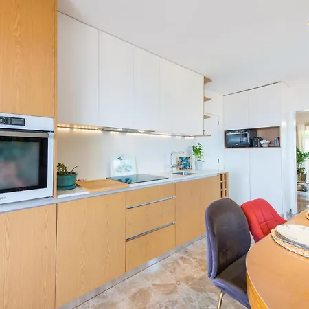 Lägenhet Luxueux 3 Pieces - Frontiere Monaco - Vue Mer